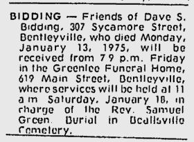 David S. Bidding